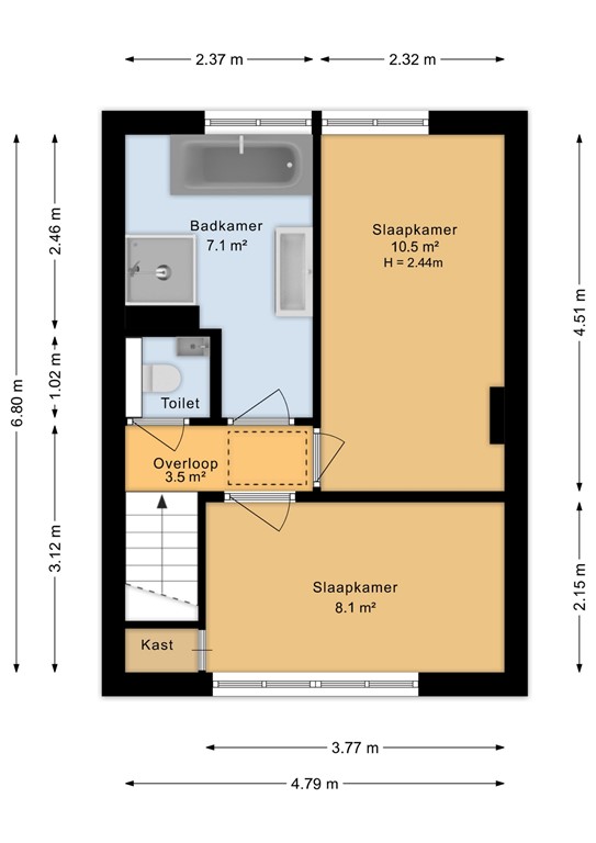 mediumsize floorplan